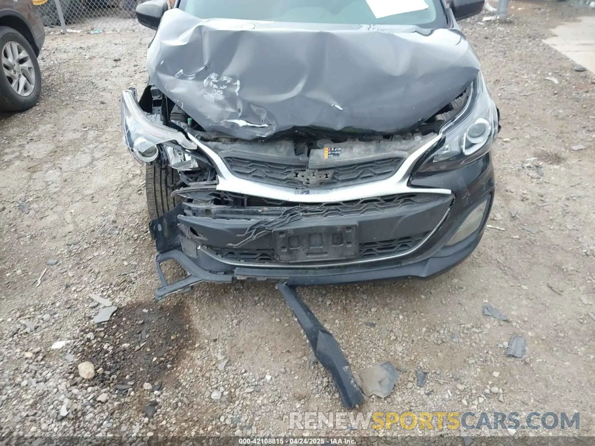 6 fotografías del automóvil dañado KL8CB6SA0KC820668 CHEVROLET SPARK 2019