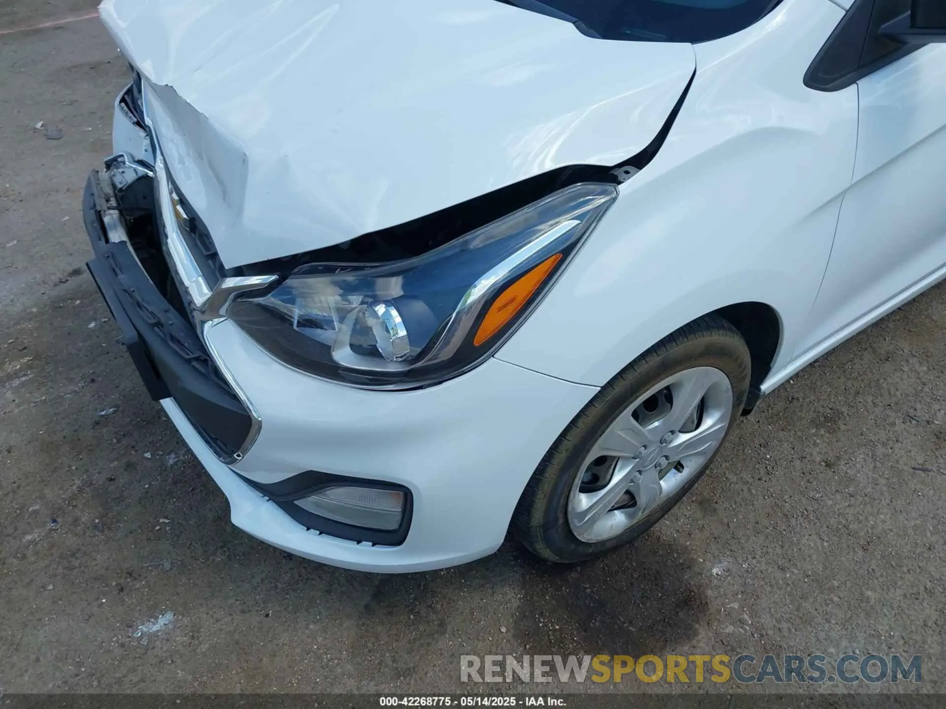 18 fotografías del automóvil dañado KL8CB6SA1KC751747 CHEVROLET SPARK 2019