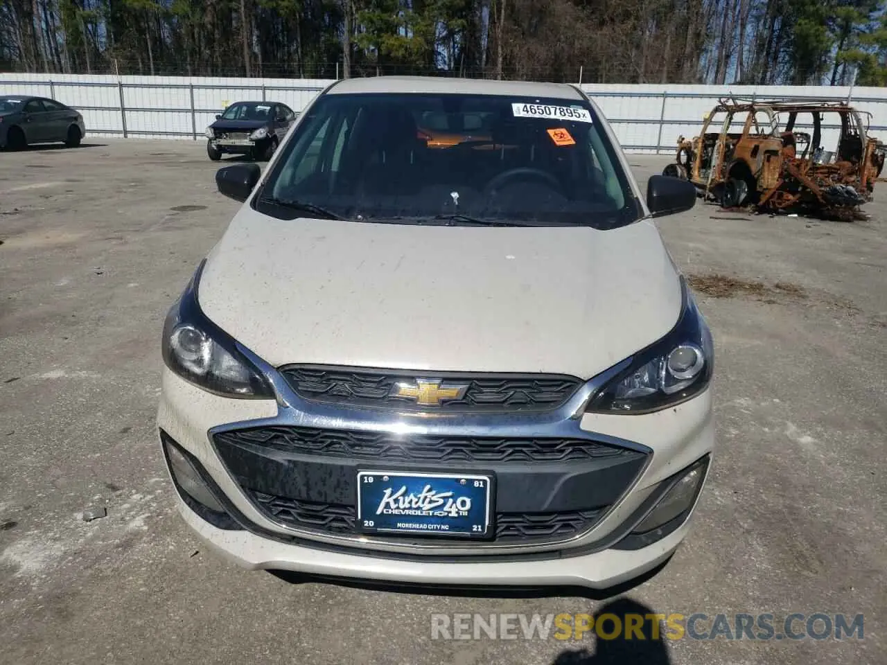 5 fotografías del automóvil dañado KL8CB6SA2KC782084 CHEVROLET SPARK 2019