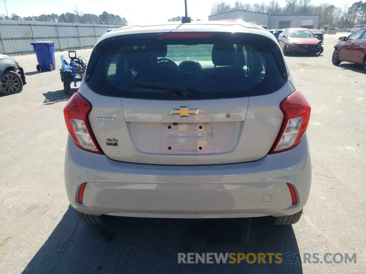 6 fotografías del automóvil dañado KL8CB6SA2KC782084 CHEVROLET SPARK 2019