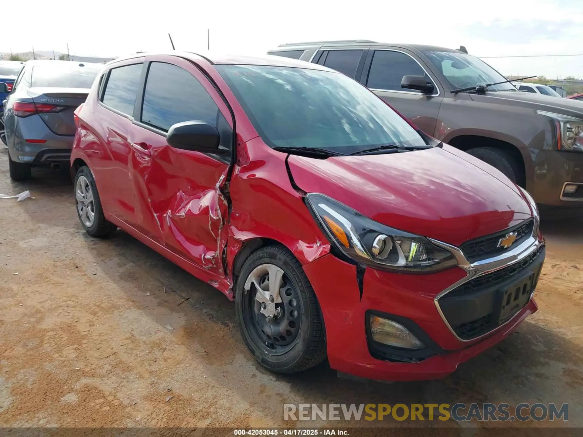 1 fotografías del automóvil dañado KL8CB6SA2KC816752 CHEVROLET SPARK 2019