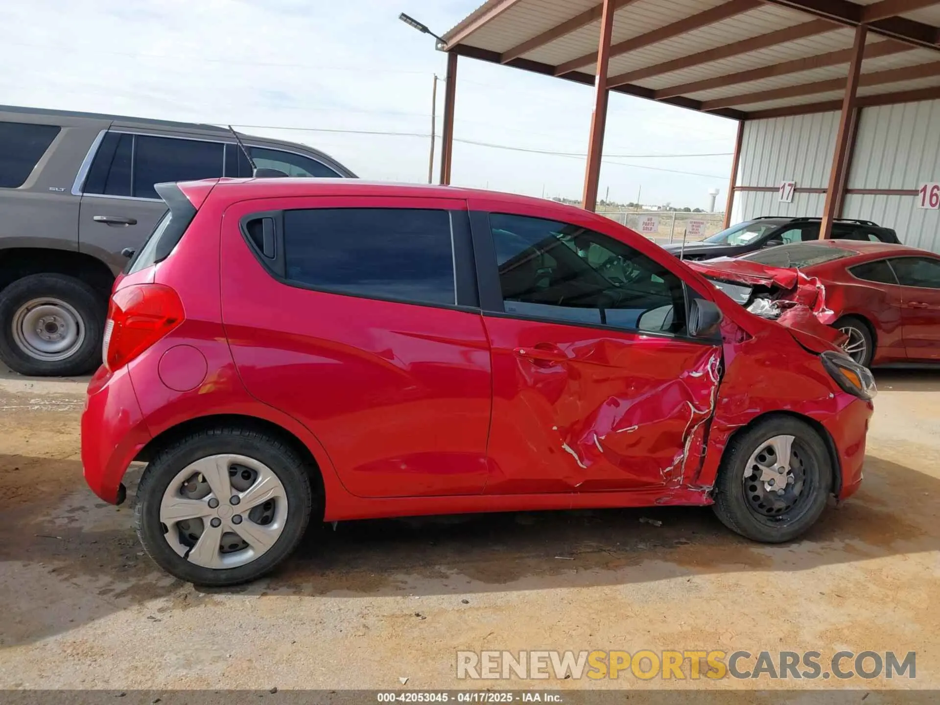 13 fotografías del automóvil dañado KL8CB6SA2KC816752 CHEVROLET SPARK 2019