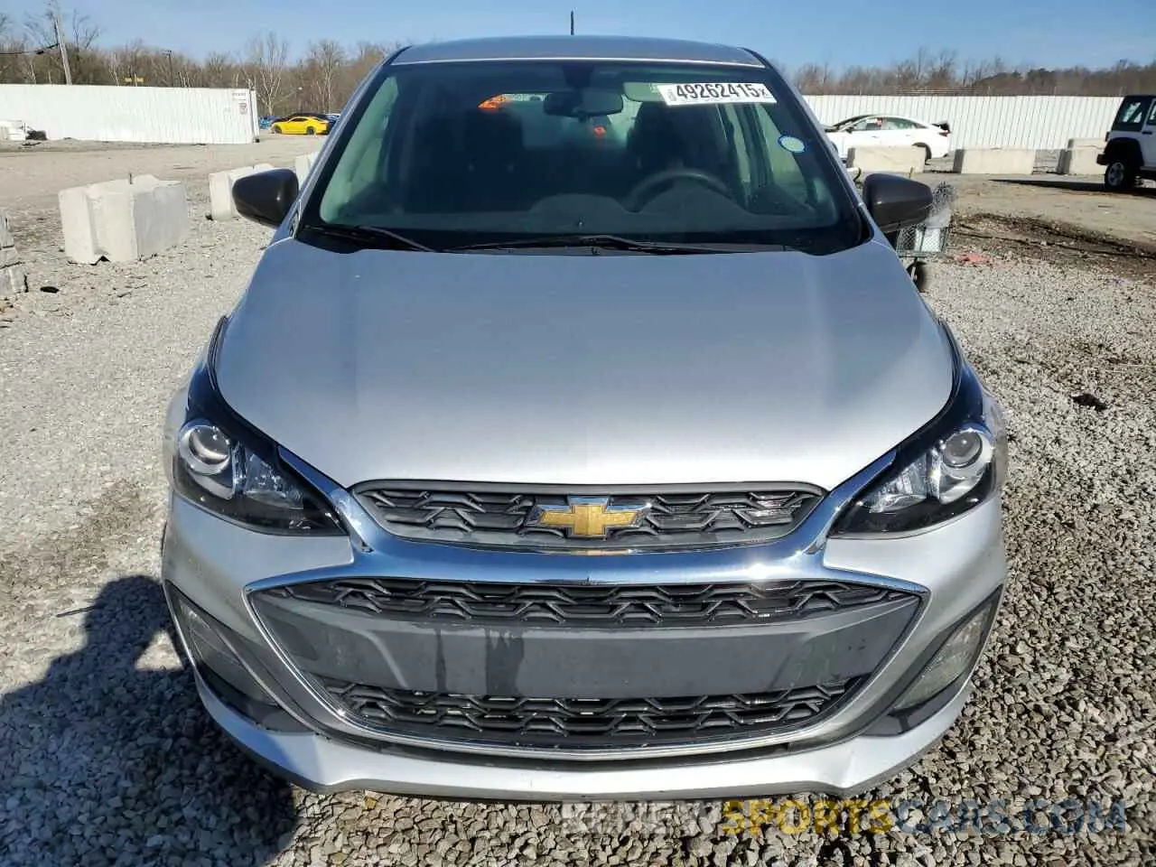 5 fotografías del automóvil dañado KL8CB6SA3KC702453 CHEVROLET SPARK 2019