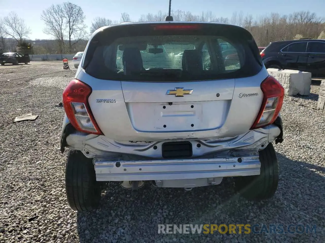 6 fotografías del automóvil dañado KL8CB6SA3KC702453 CHEVROLET SPARK 2019
