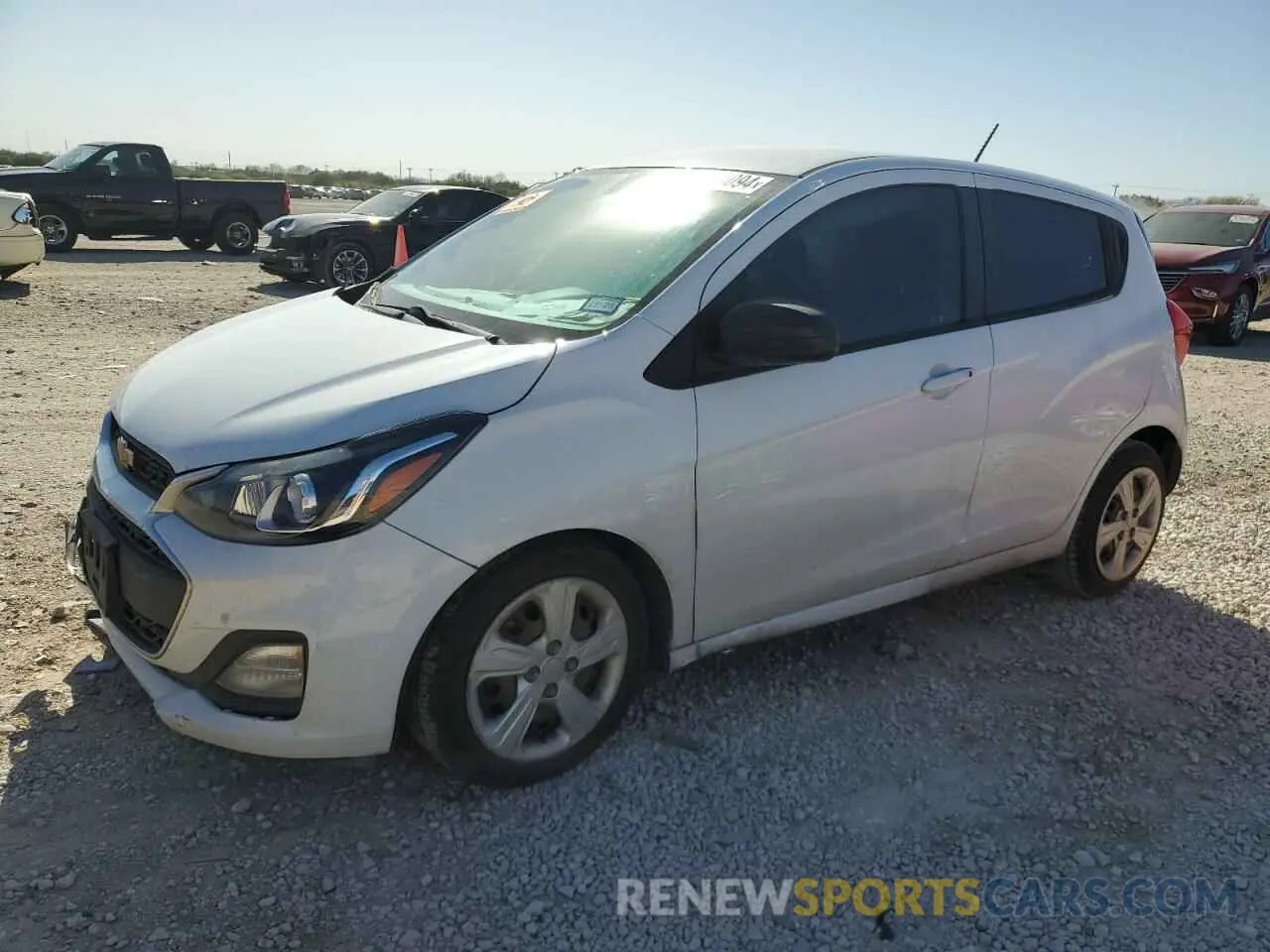 1 fotografías del automóvil dañado KL8CB6SA3KC806988 CHEVROLET SPARK 2019