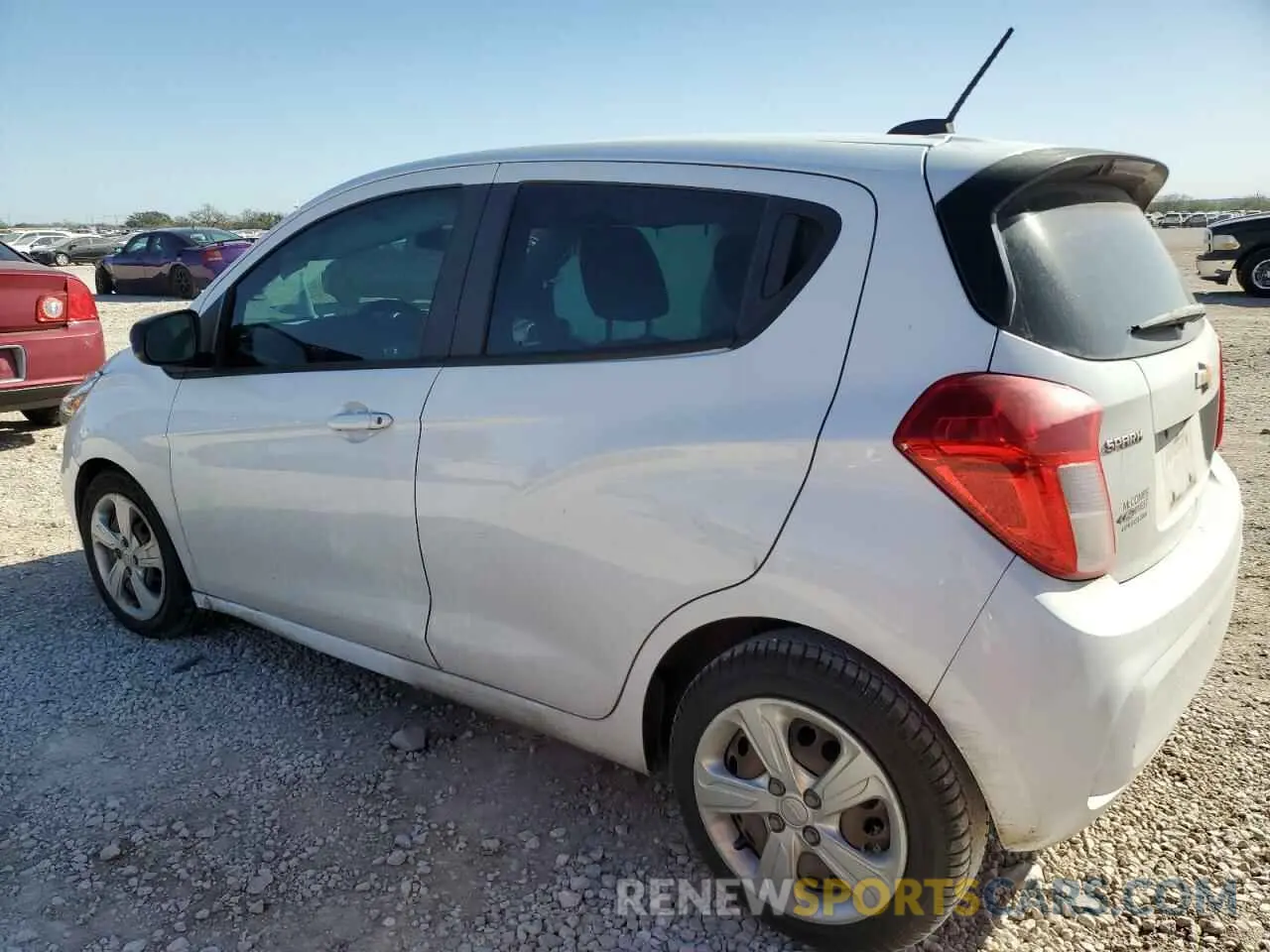 2 fotografías del automóvil dañado KL8CB6SA3KC806988 CHEVROLET SPARK 2019