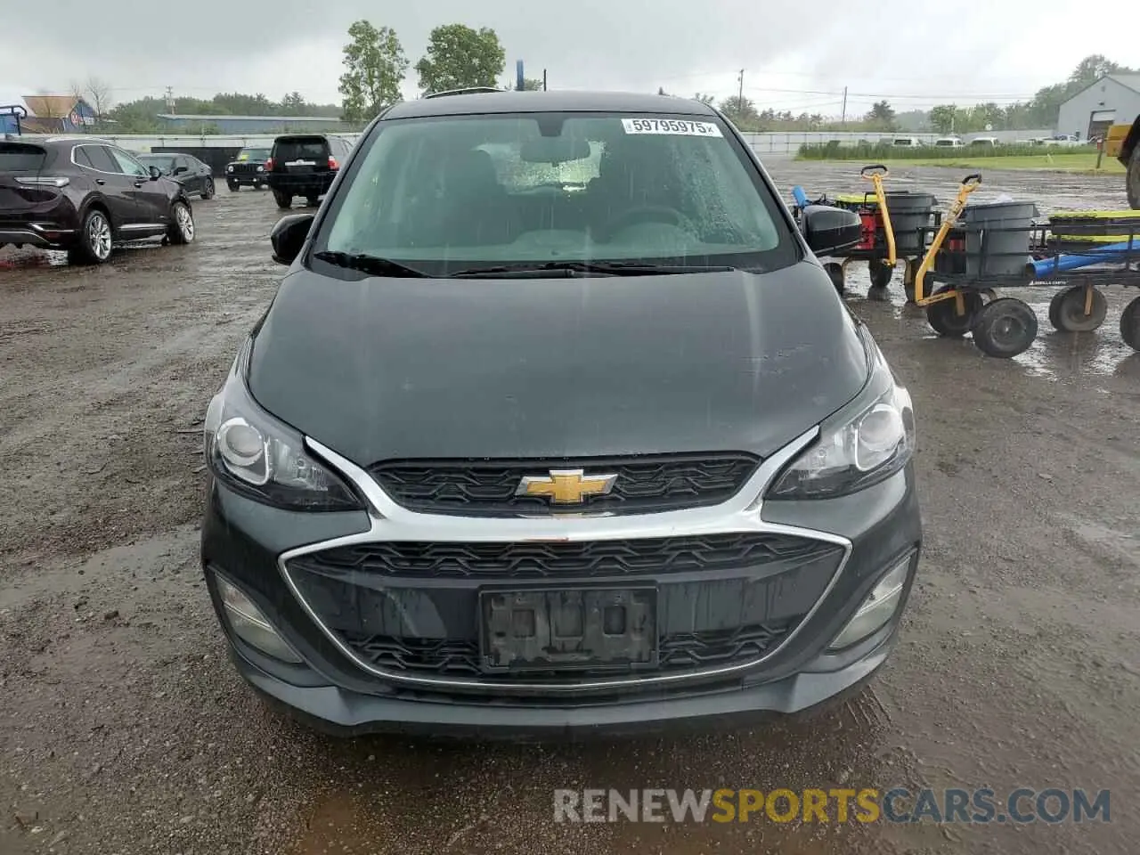 5 fotografías del automóvil dañado KL8CB6SA4KC701067 CHEVROLET SPARK 2019