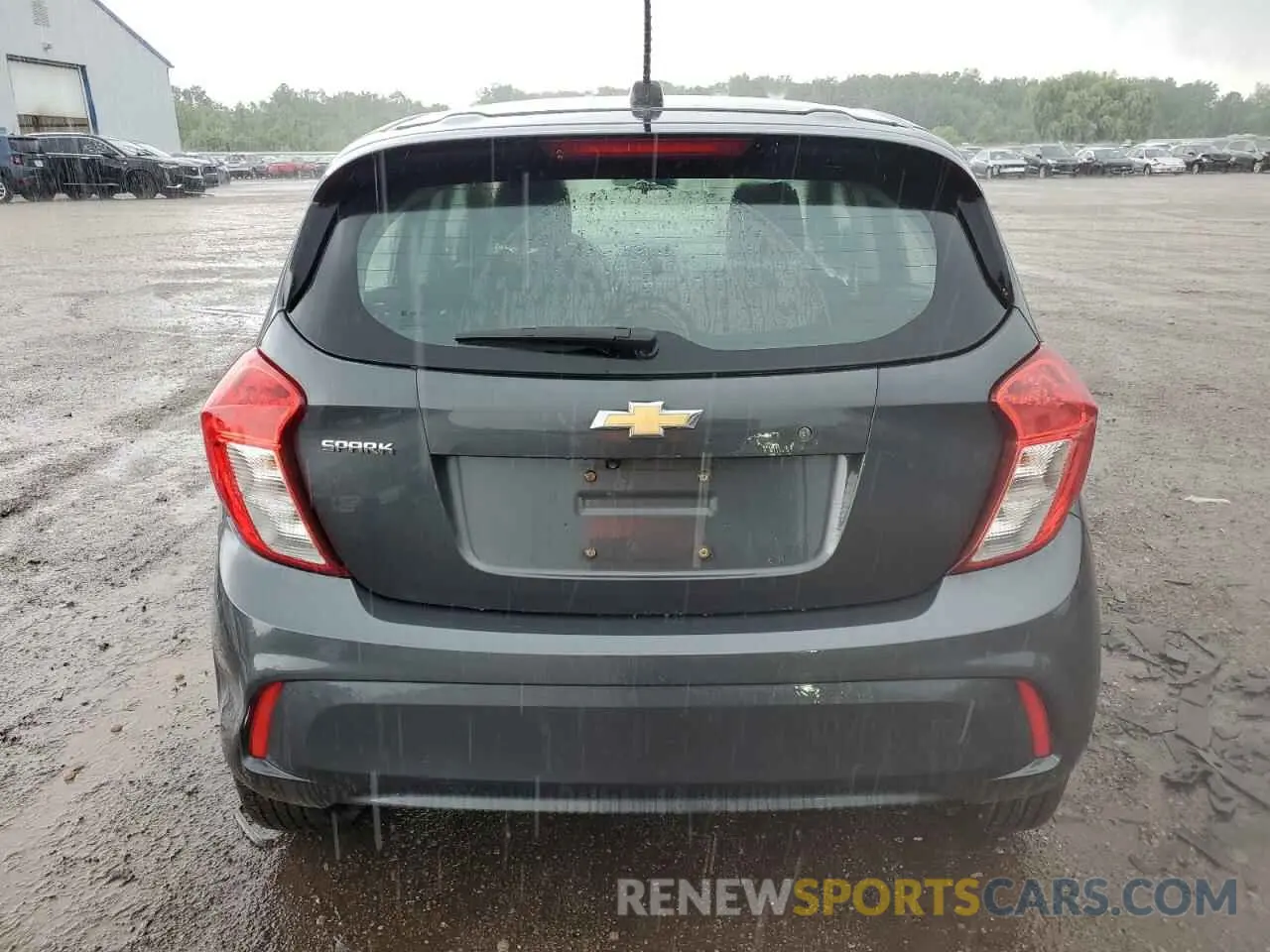 6 fotografías del automóvil dañado KL8CB6SA4KC701067 CHEVROLET SPARK 2019