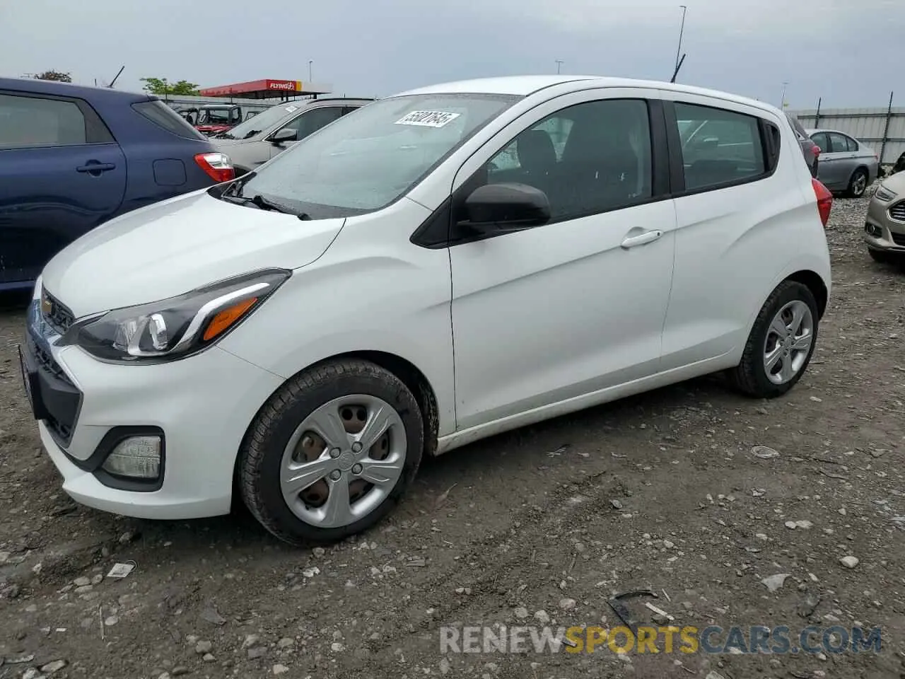 1 fotografías del automóvil dañado KL8CB6SA4KC701764 CHEVROLET SPARK 2019