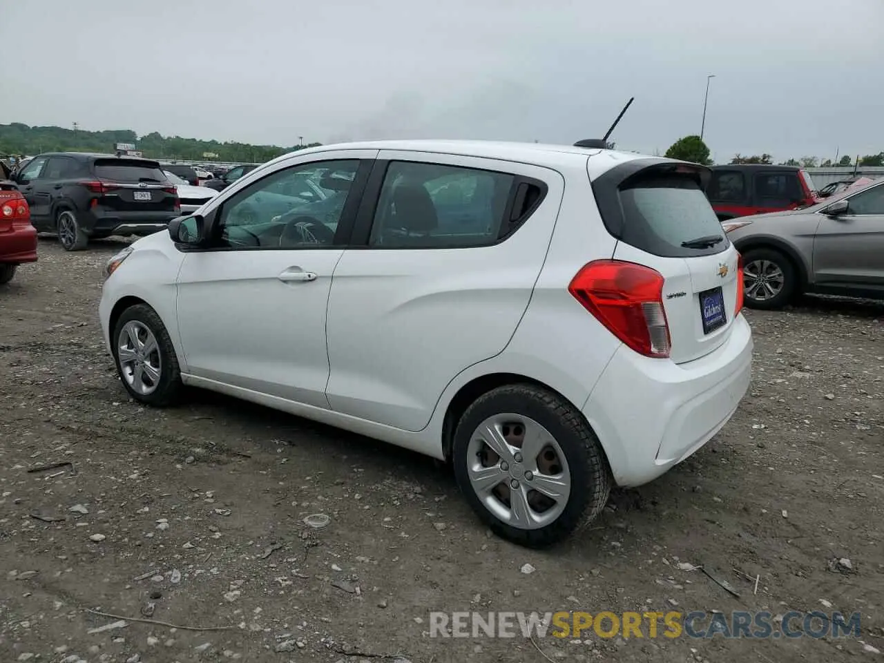 2 fotografías del automóvil dañado KL8CB6SA4KC701764 CHEVROLET SPARK 2019