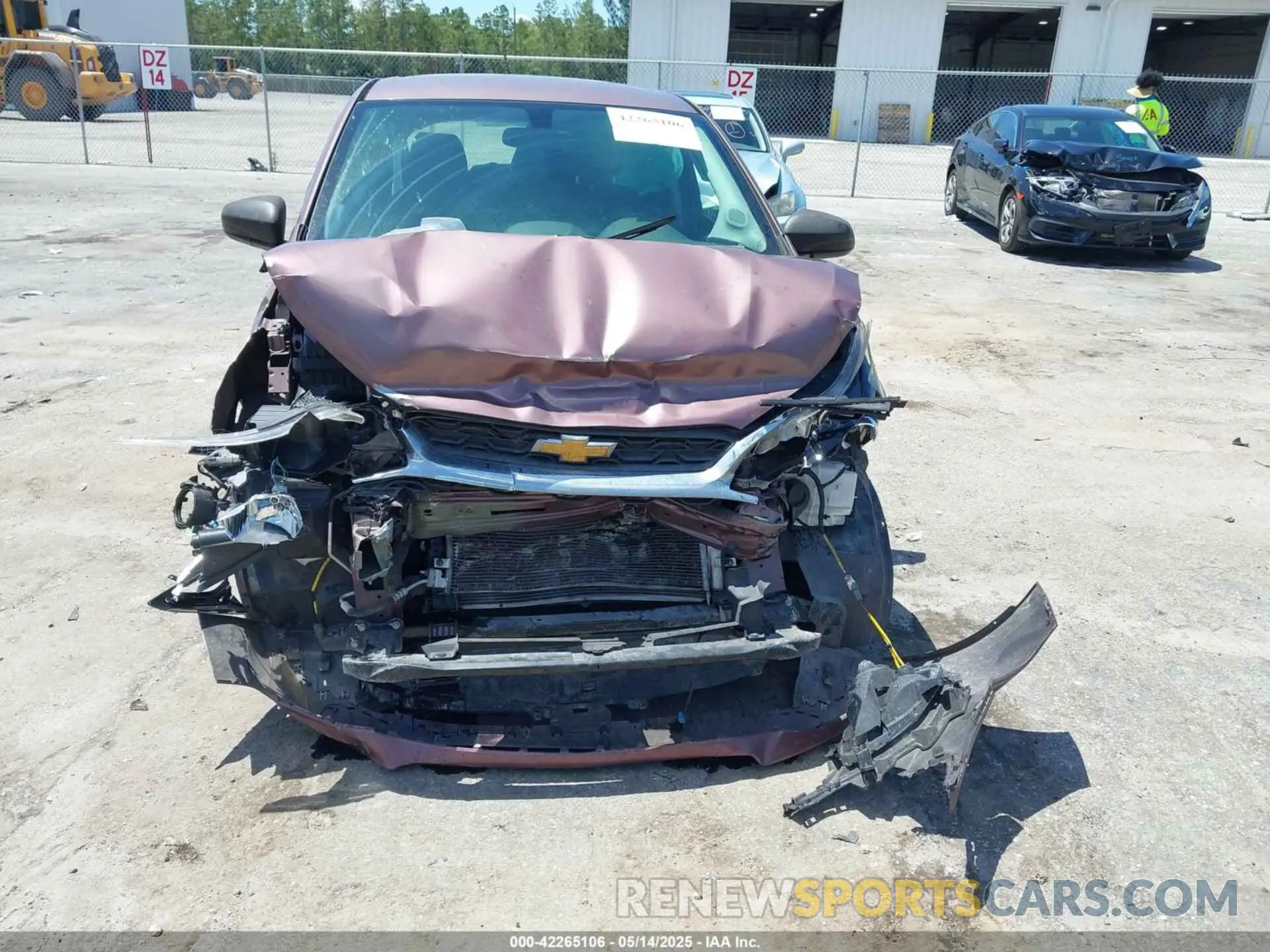 13 fotografías del automóvil dañado KL8CB6SA4KC705488 CHEVROLET SPARK 2019