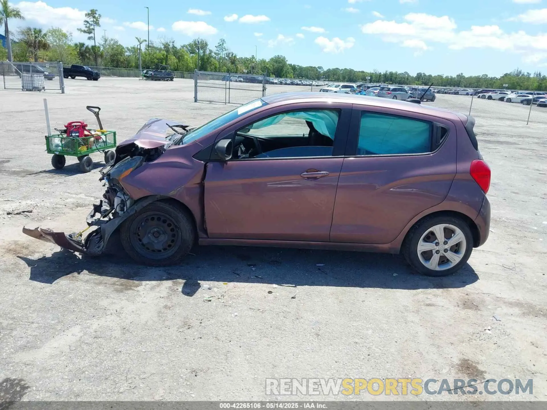 15 fotografías del automóvil dañado KL8CB6SA4KC705488 CHEVROLET SPARK 2019