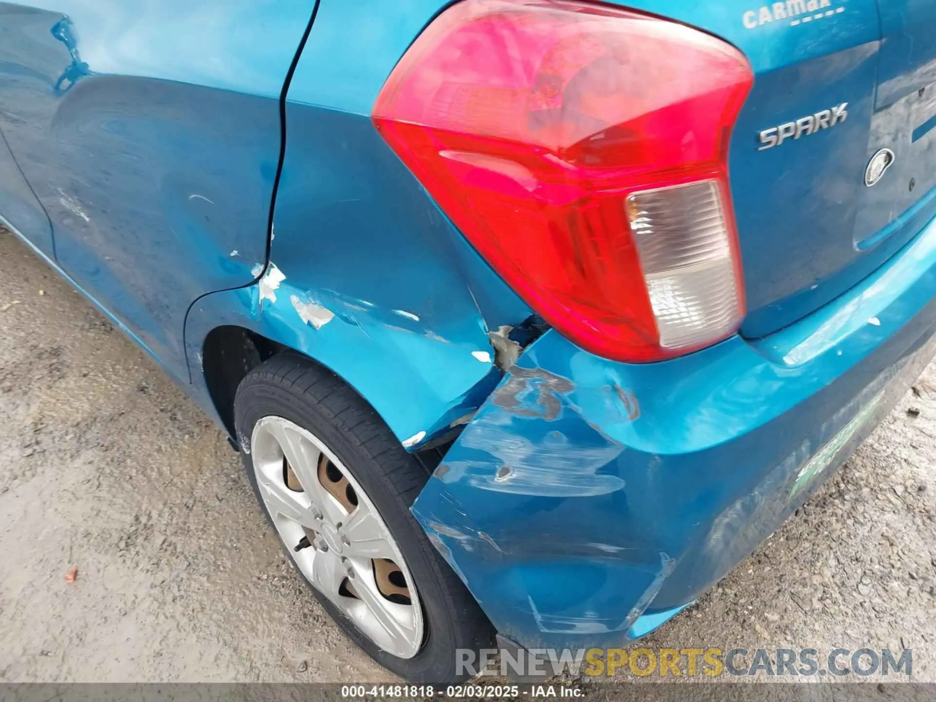 18 fotografías del automóvil dañado KL8CB6SA4KC706530 CHEVROLET SPARK 2019