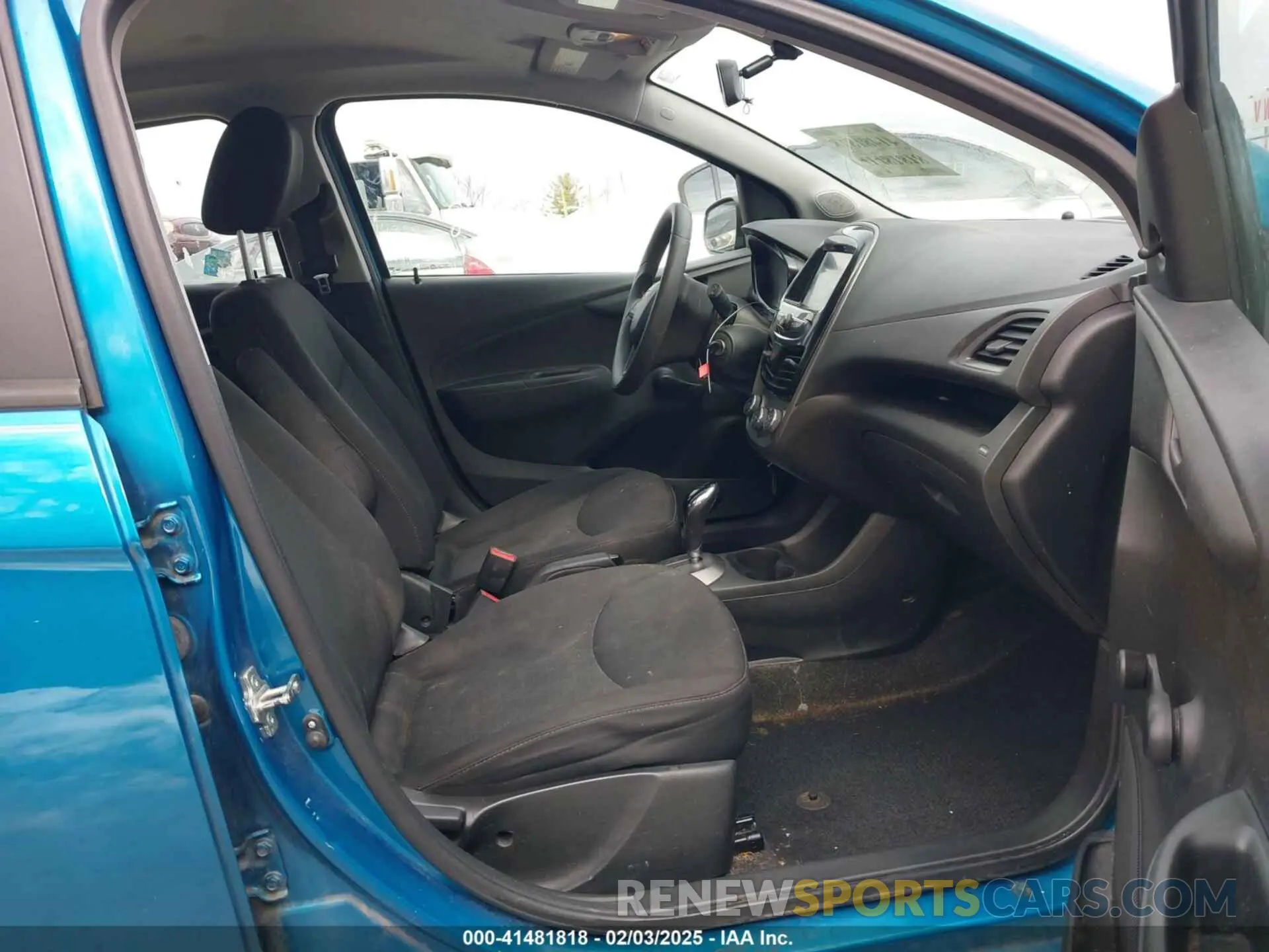 5 fotografías del automóvil dañado KL8CB6SA4KC706530 CHEVROLET SPARK 2019