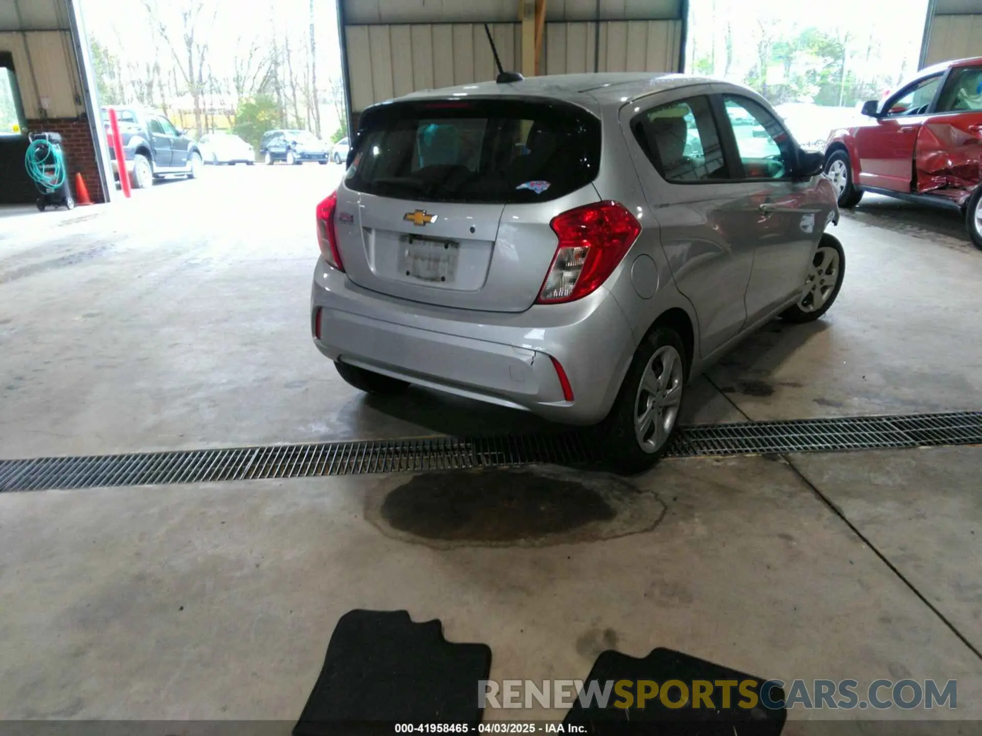 4 fotografías del automóvil dañado KL8CB6SA4KC711565 CHEVROLET SPARK 2019