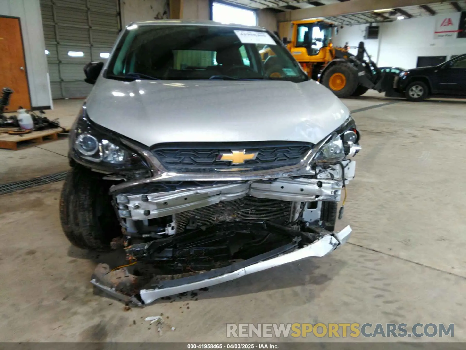 6 fotografías del automóvil dañado KL8CB6SA4KC711565 CHEVROLET SPARK 2019