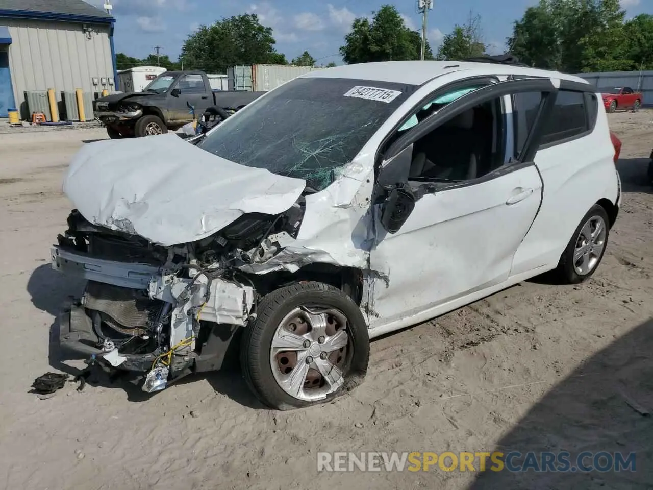 1 fotografías del automóvil dañado KL8CB6SA4KC750219 CHEVROLET SPARK 2019