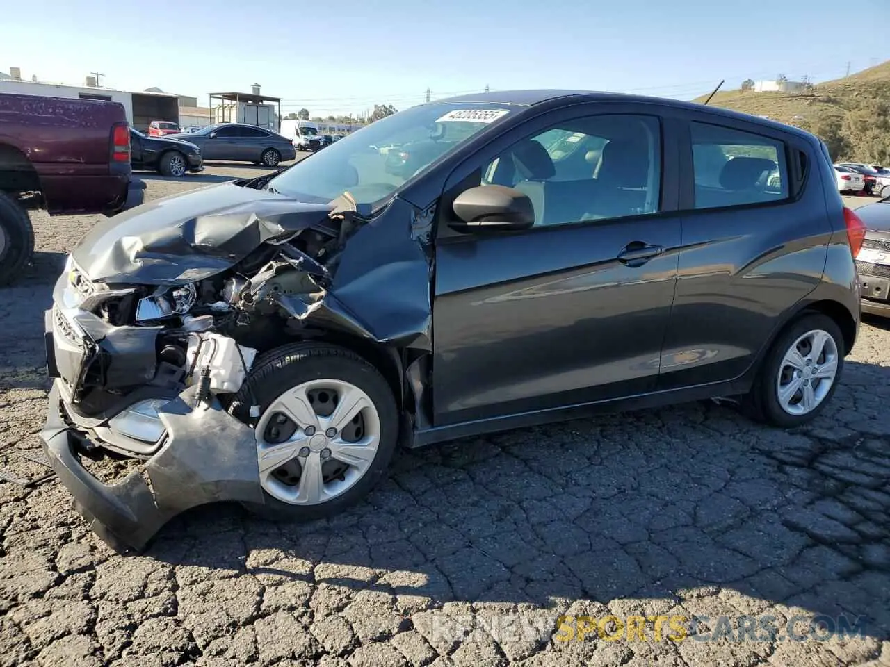 1 fotografías del automóvil dañado KL8CB6SA5KC715334 CHEVROLET SPARK 2019