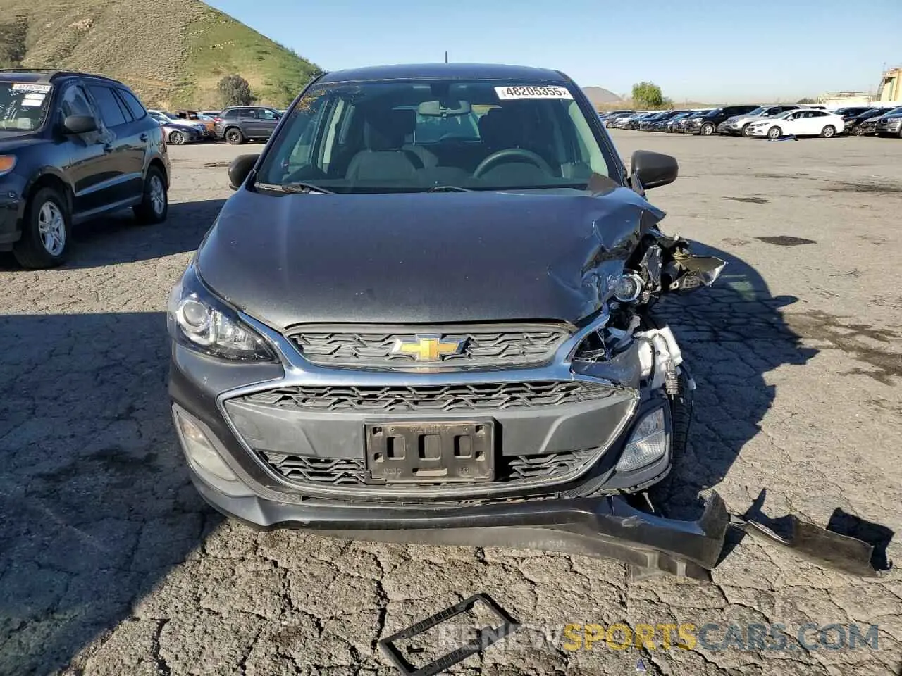 5 fotografías del automóvil dañado KL8CB6SA5KC715334 CHEVROLET SPARK 2019
