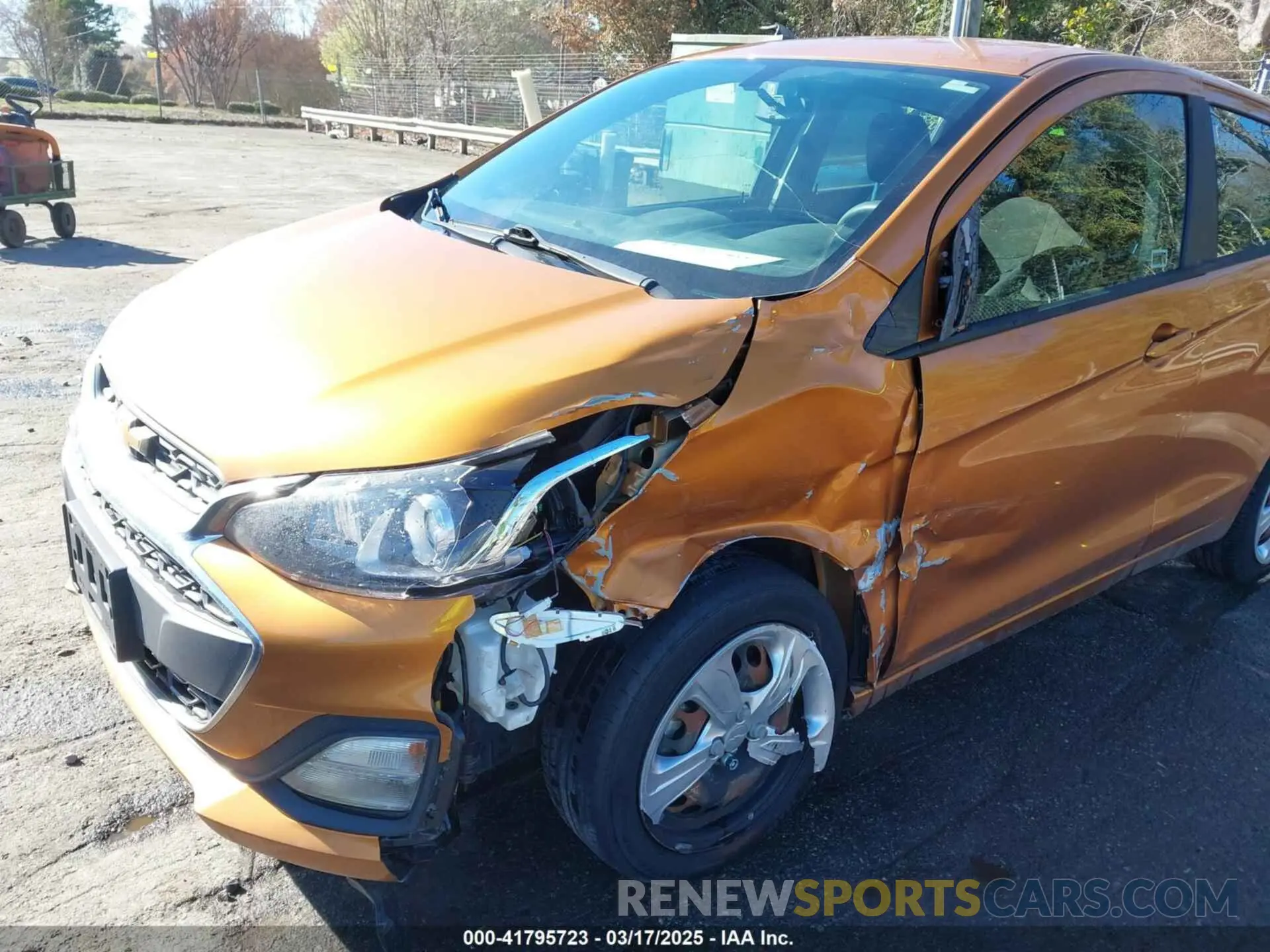 6 fotografías del automóvil dañado KL8CB6SA5KC725409 CHEVROLET SPARK 2019