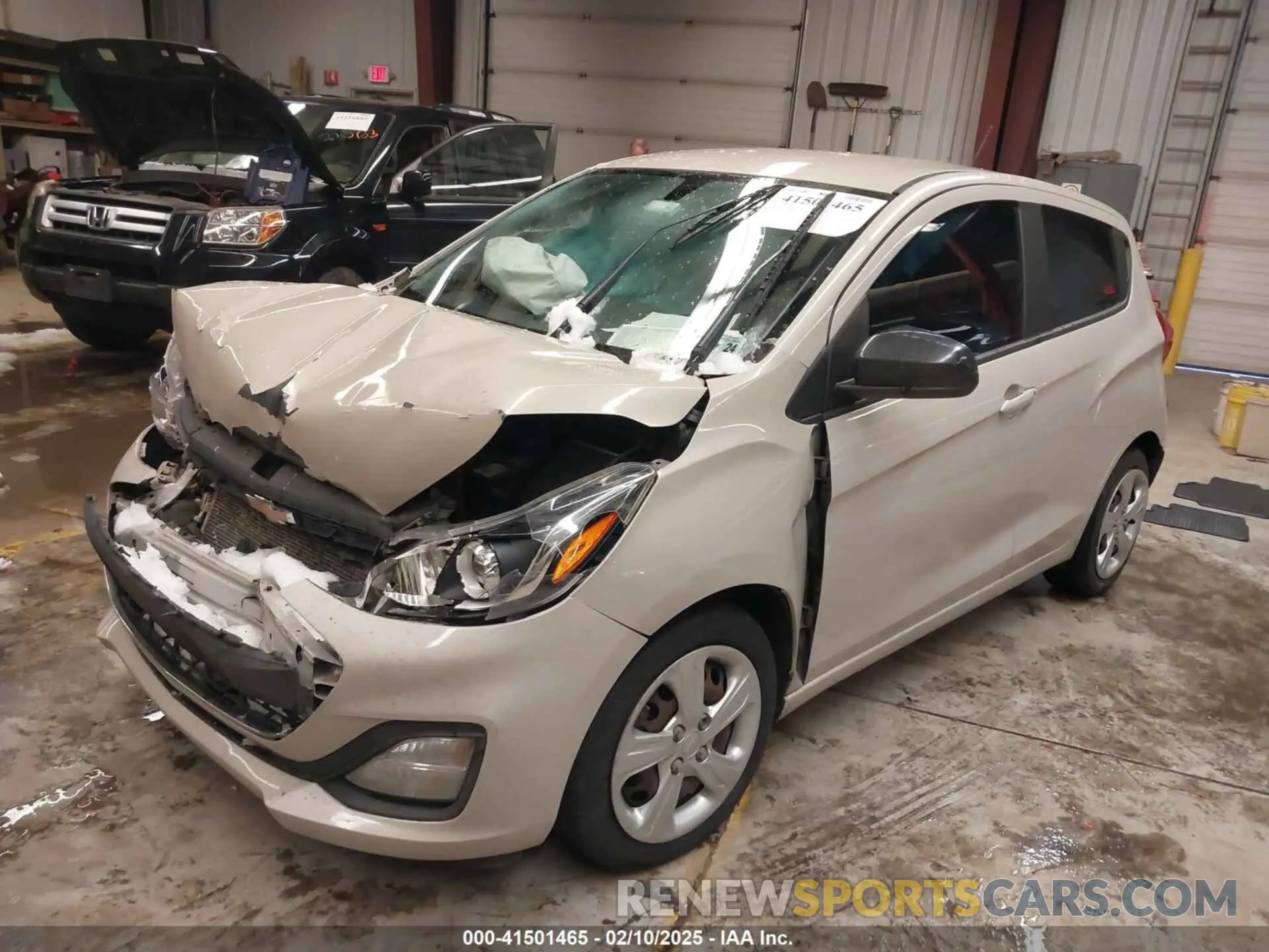 2 fotografías del automóvil dañado KL8CB6SA6KC704729 CHEVROLET SPARK 2019