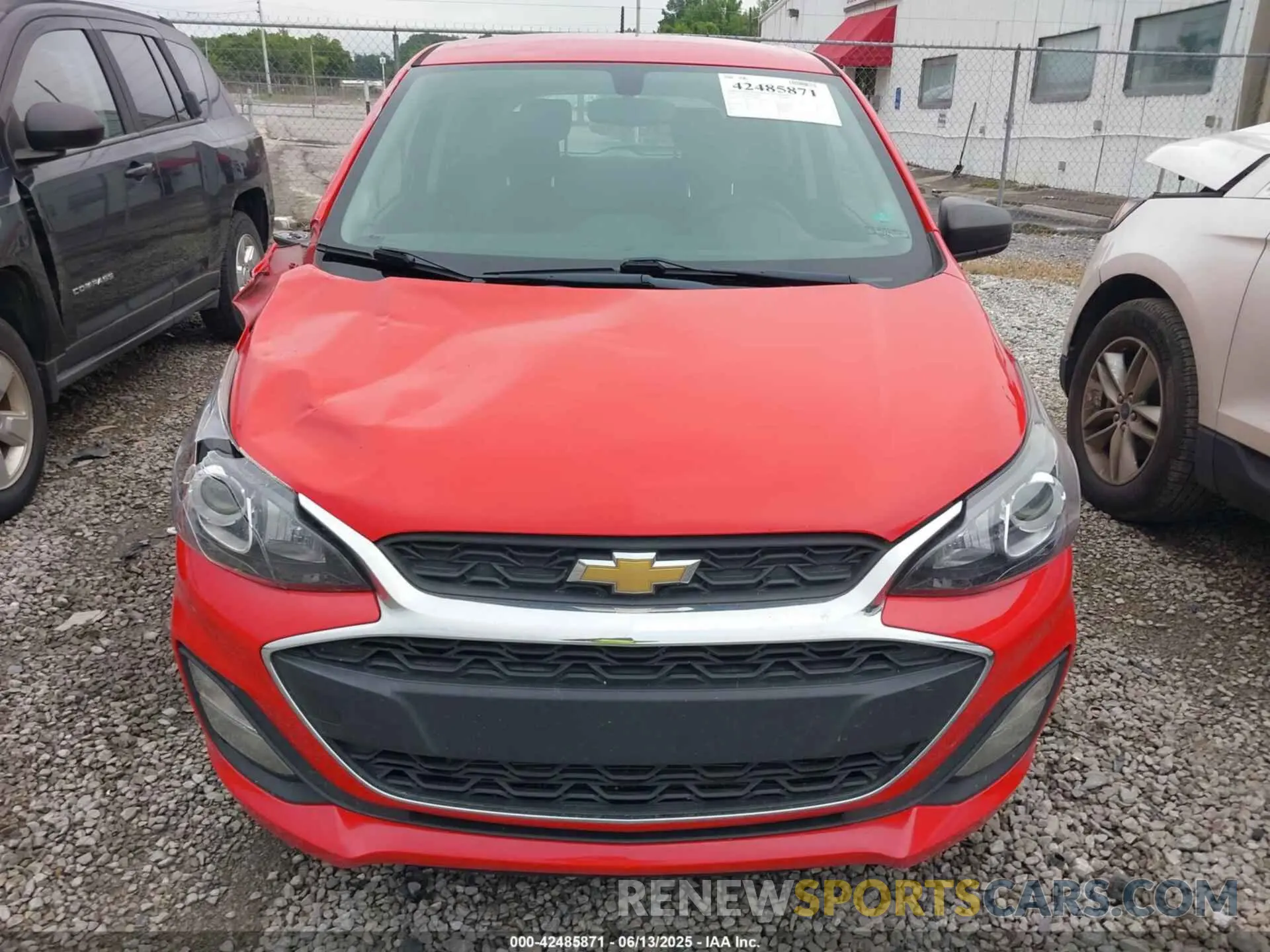 12 fotografías del automóvil dañado KL8CB6SA6KC724687 CHEVROLET SPARK 2019