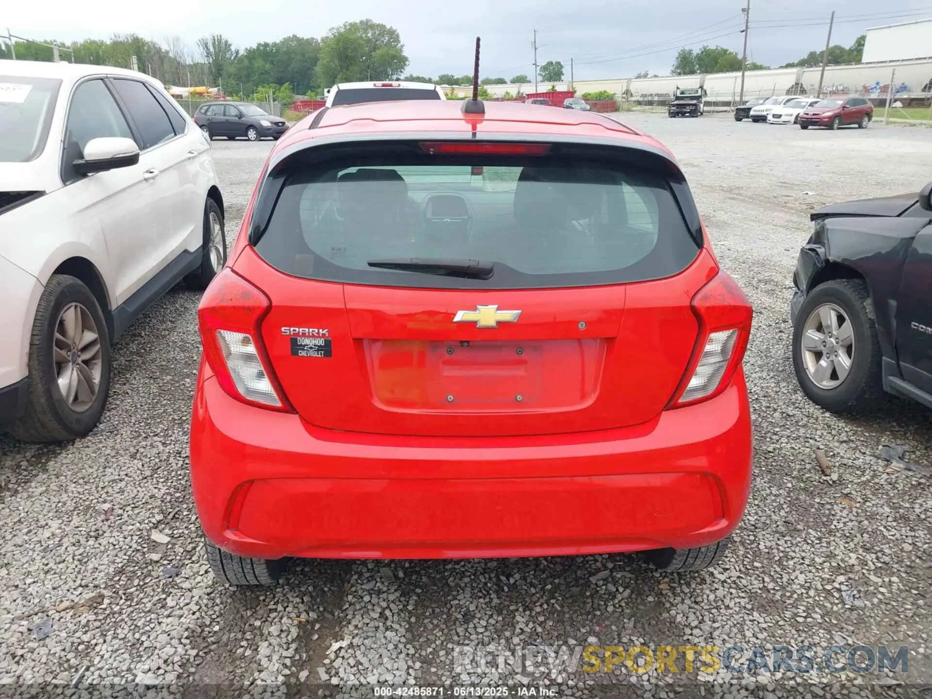 16 fotografías del automóvil dañado KL8CB6SA6KC724687 CHEVROLET SPARK 2019