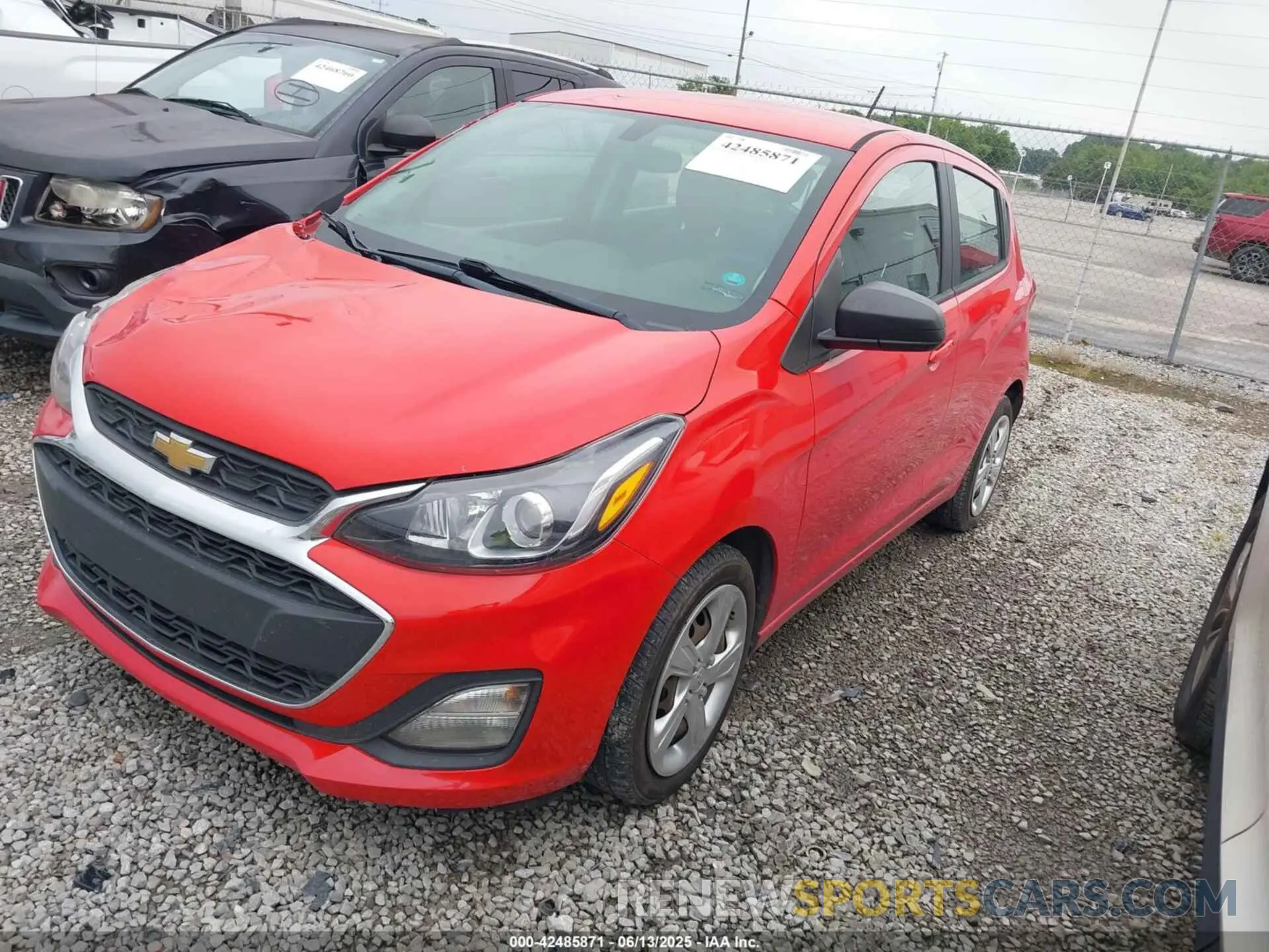2 fotografías del automóvil dañado KL8CB6SA6KC724687 CHEVROLET SPARK 2019