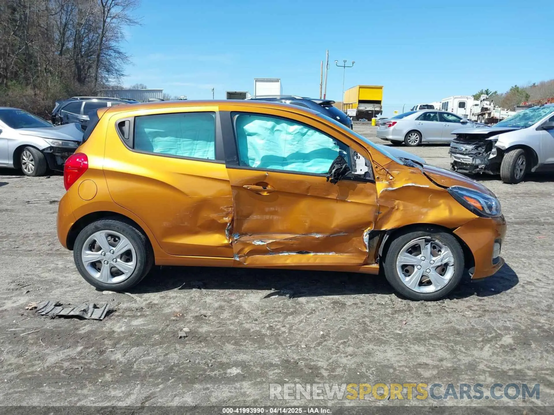 13 fotografías del automóvil dañado KL8CB6SA6KC764879 CHEVROLET SPARK 2019