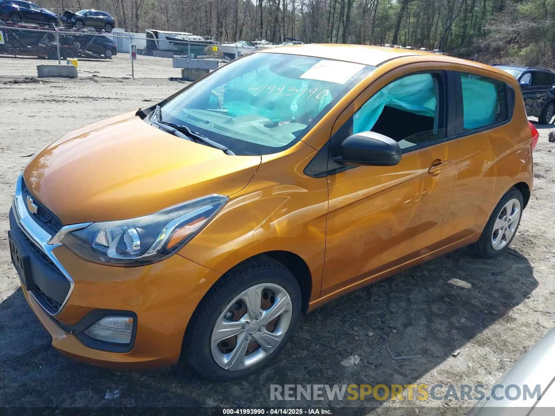 2 fotografías del automóvil dañado KL8CB6SA6KC764879 CHEVROLET SPARK 2019