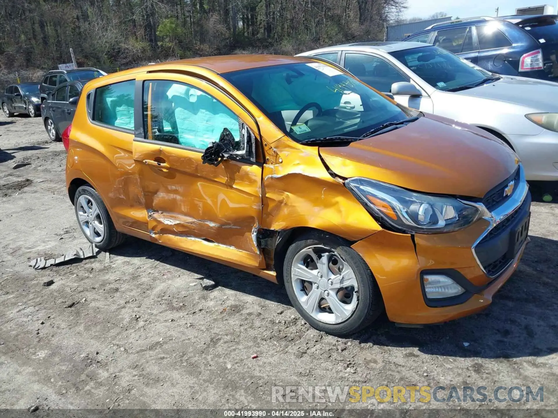 6 fotografías del automóvil dañado KL8CB6SA6KC764879 CHEVROLET SPARK 2019