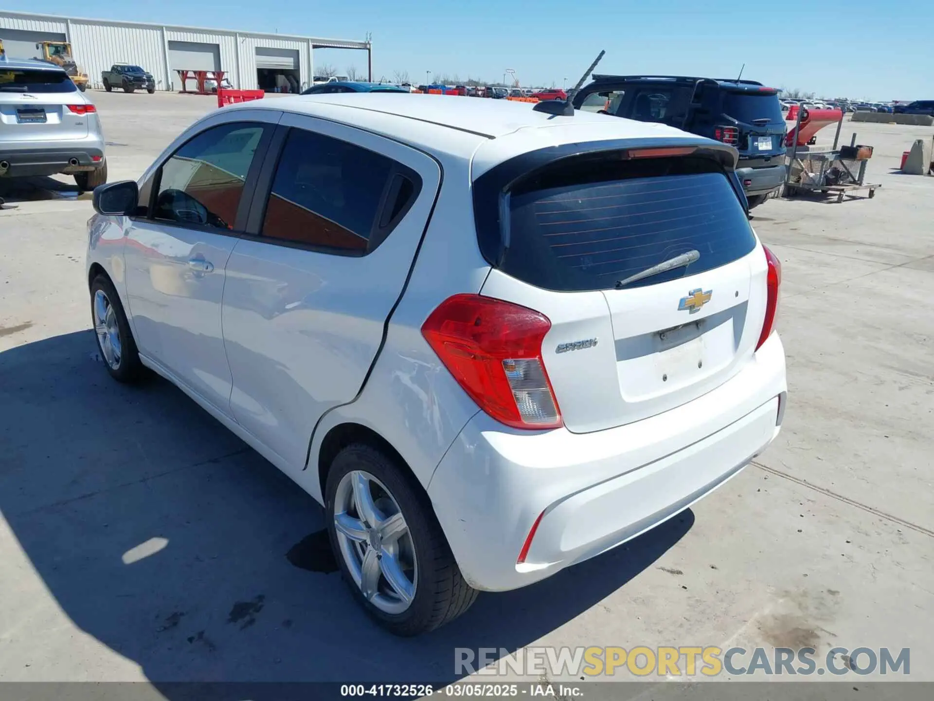 3 fotografías del automóvil dañado KL8CB6SA8KC729504 CHEVROLET SPARK 2019