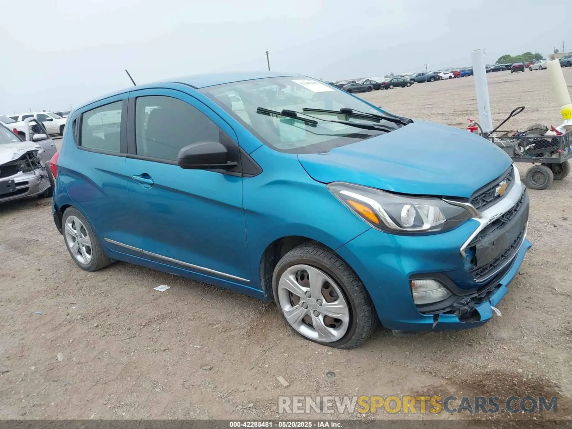1 fotografías del automóvil dañado KL8CB6SA8KC785264 CHEVROLET SPARK 2019
