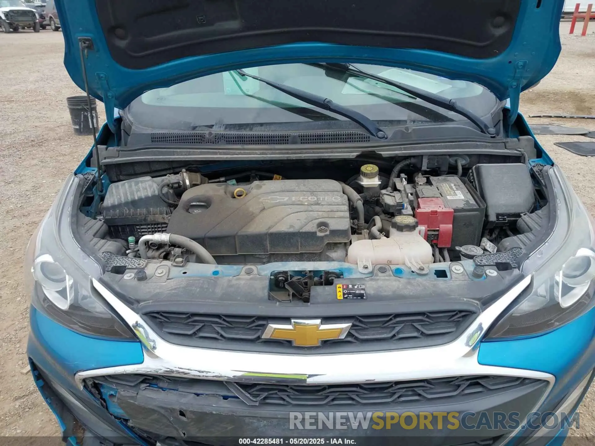 10 fotografías del automóvil dañado KL8CB6SA8KC785264 CHEVROLET SPARK 2019