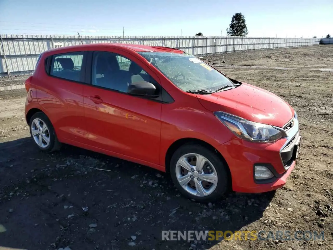 4 fotografías del automóvil dañado KL8CB6SA8KC791873 CHEVROLET SPARK 2019