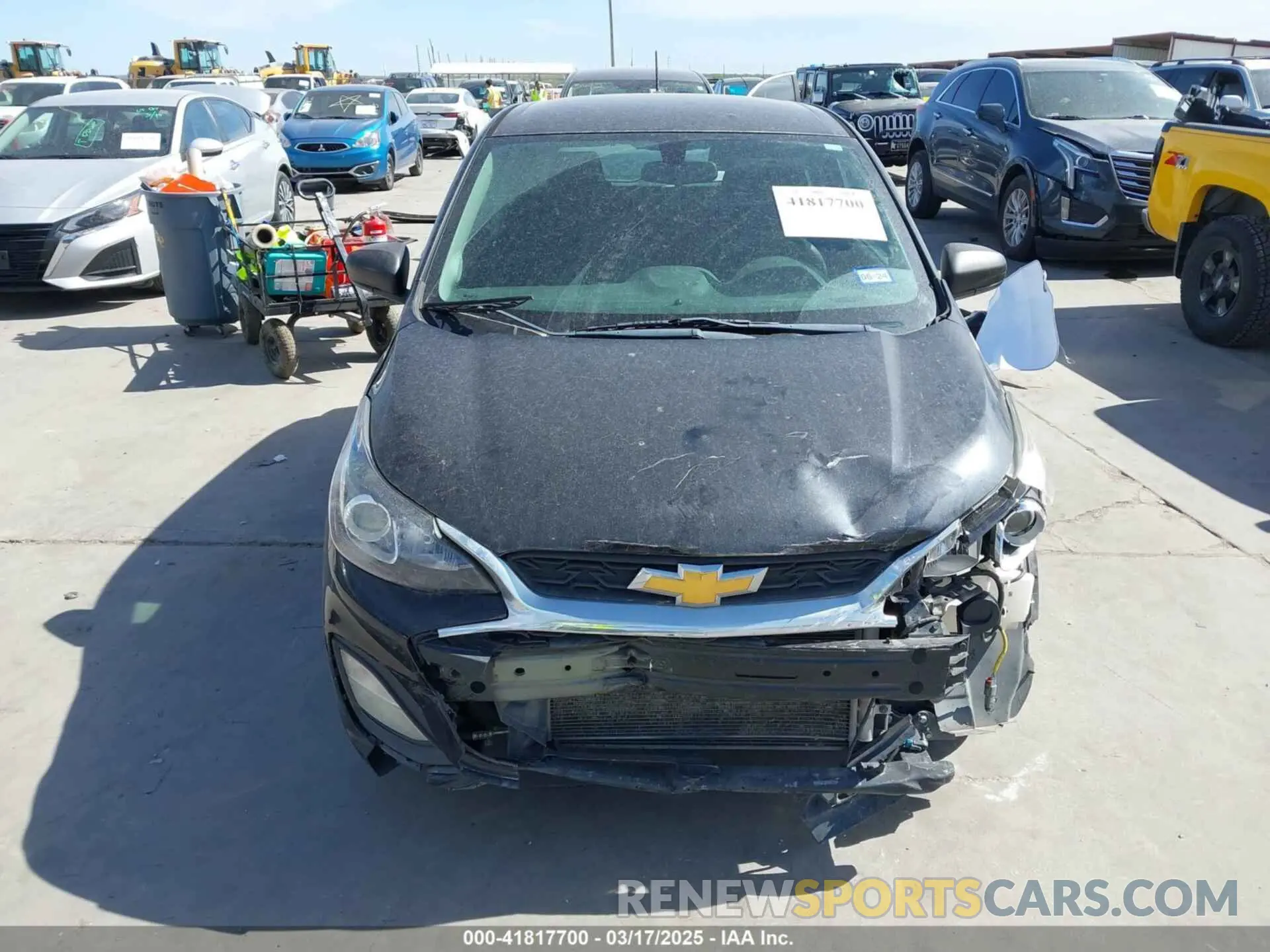 13 fotografías del automóvil dañado KL8CB6SA9KC723999 CHEVROLET SPARK 2019