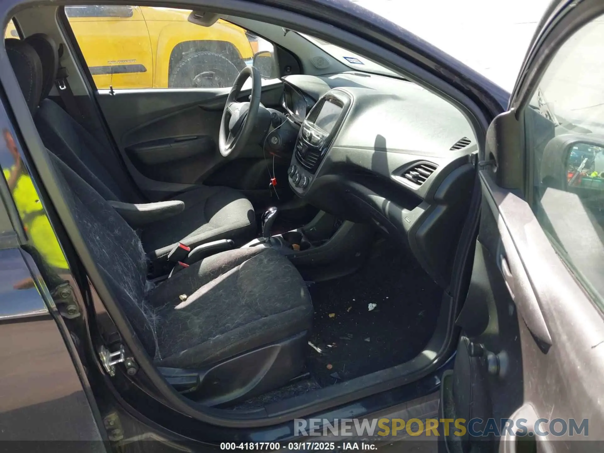 5 fotografías del automóvil dañado KL8CB6SA9KC723999 CHEVROLET SPARK 2019