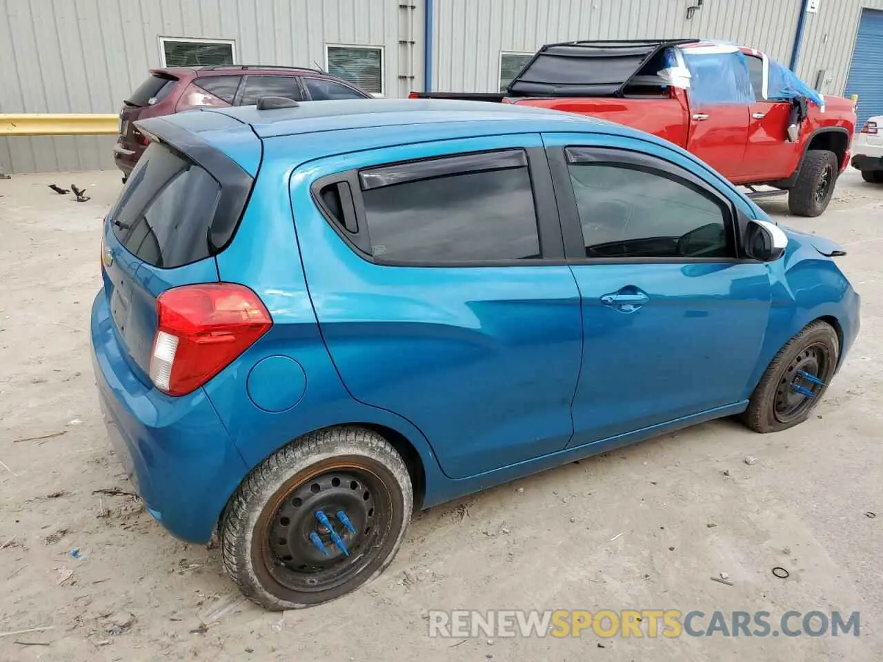 3 fotografías del automóvil dañado KL8CB6SA9KC761748 CHEVROLET SPARK 2019