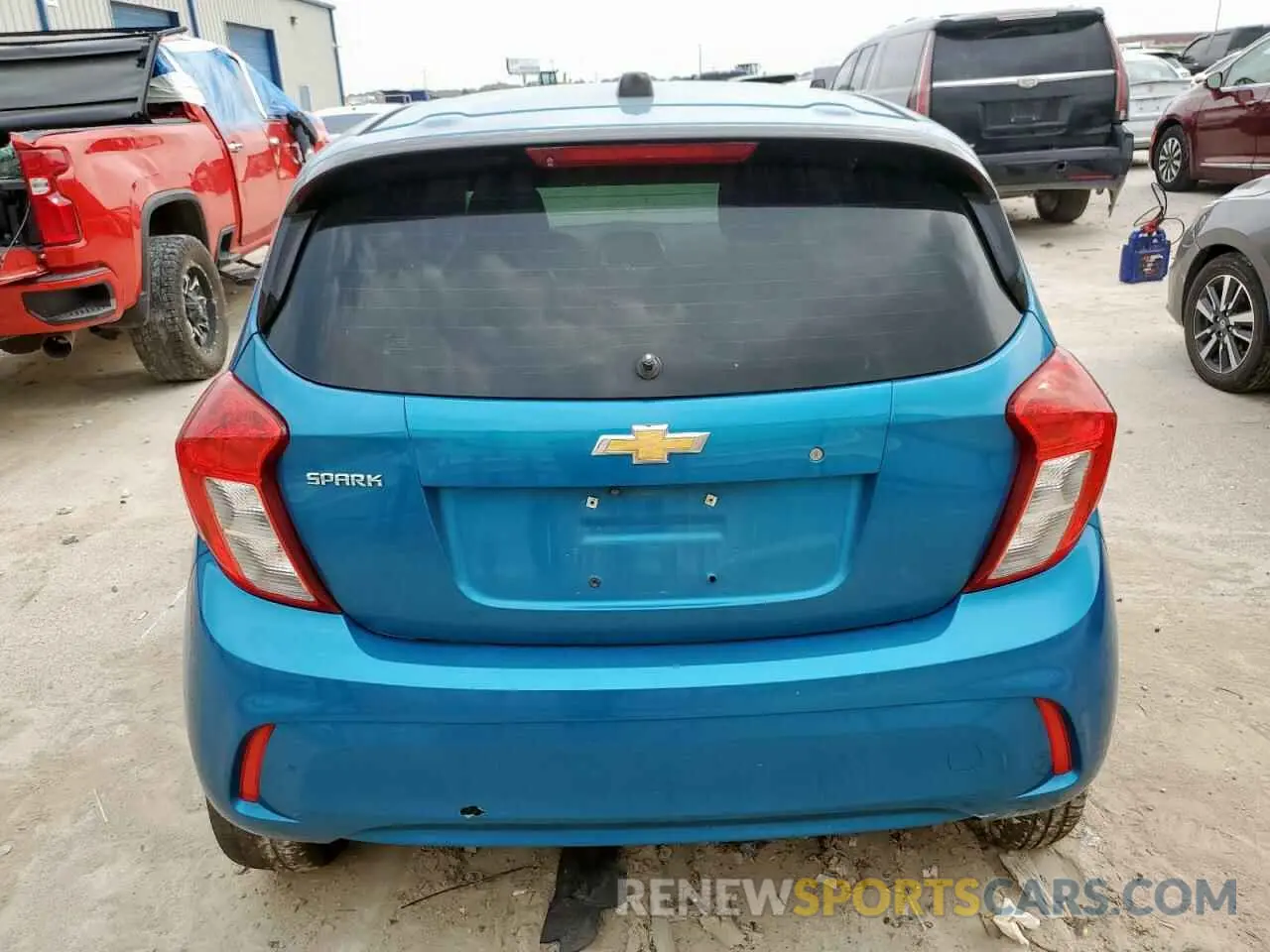 6 fotografías del automóvil dañado KL8CB6SA9KC761748 CHEVROLET SPARK 2019
