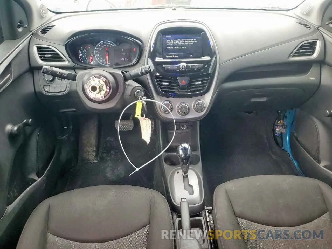 8 fotografías del automóvil dañado KL8CB6SA9KC761748 CHEVROLET SPARK 2019