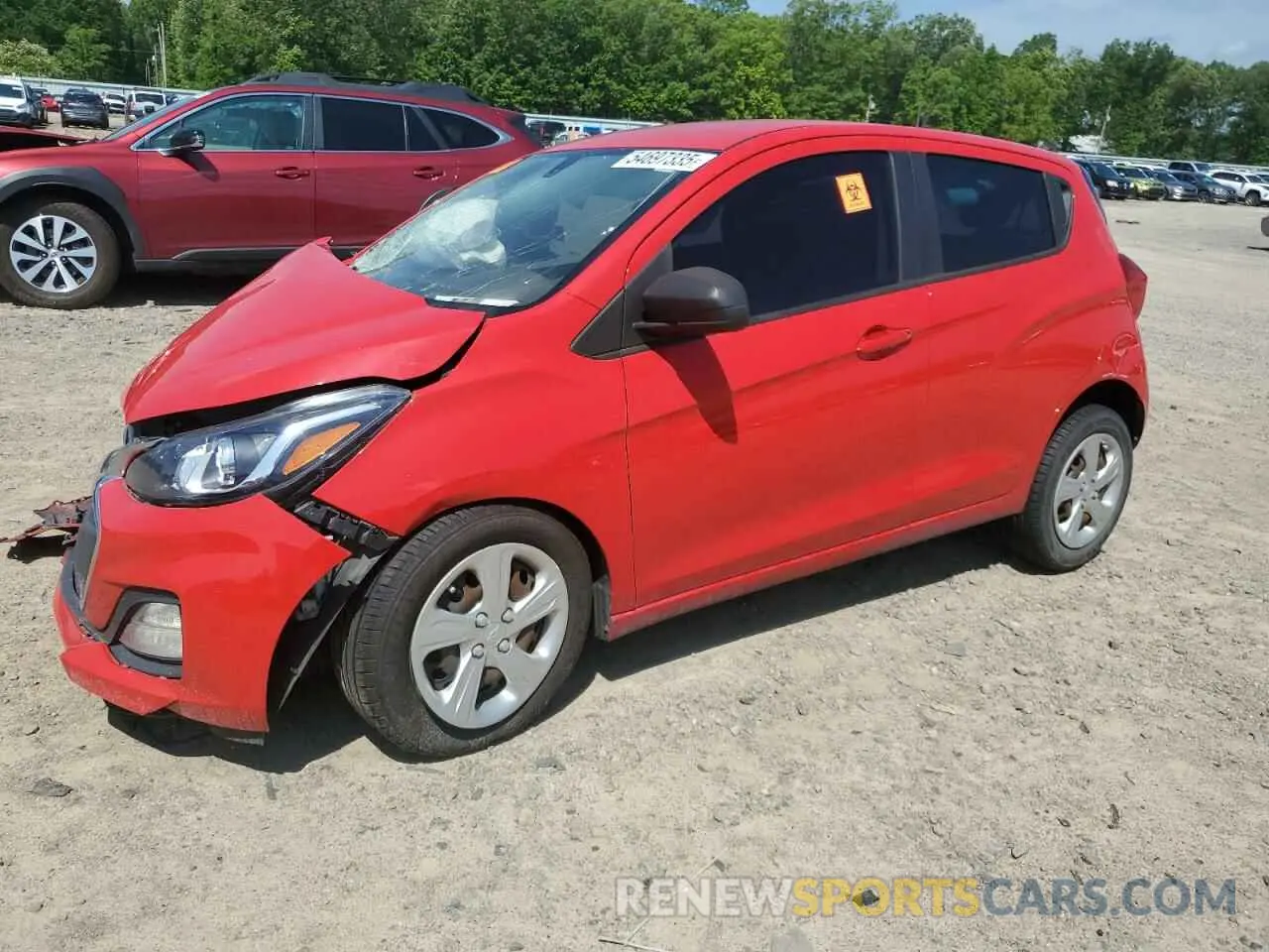 1 fotografías del automóvil dañado KL8CB6SA9KC809734 CHEVROLET SPARK 2019