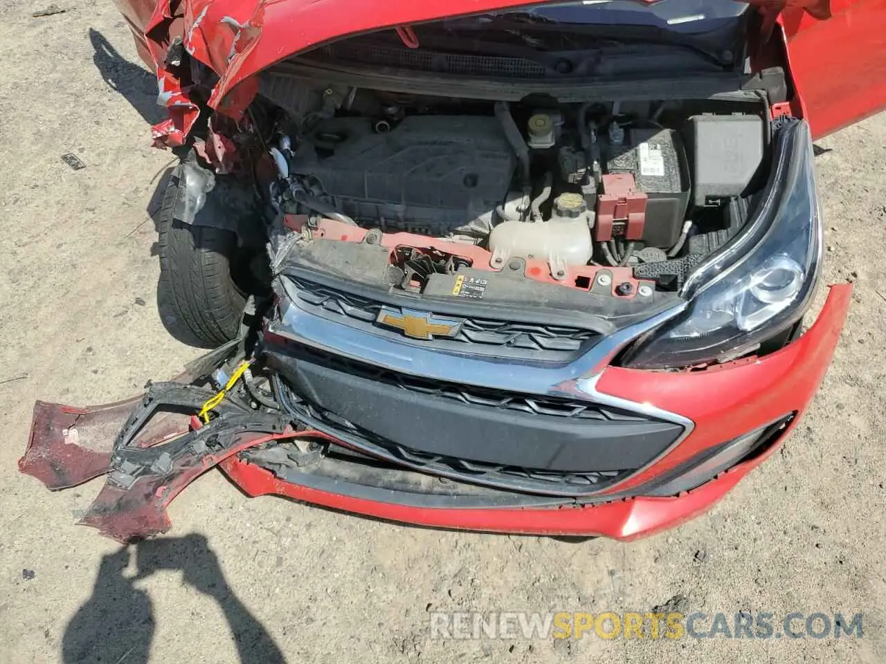 11 fotografías del automóvil dañado KL8CB6SA9KC809734 CHEVROLET SPARK 2019