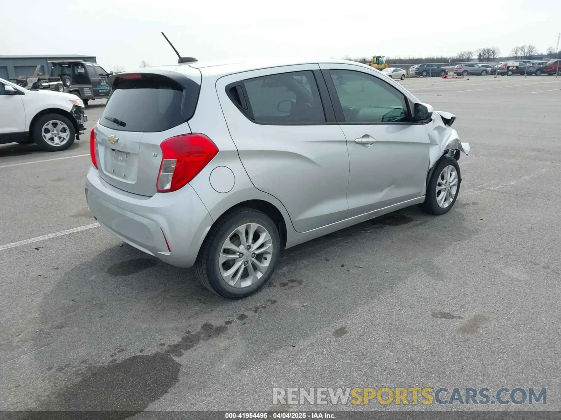 4 fotografías del automóvil dañado KL8CD6SA0KC724629 CHEVROLET SPARK 2019
