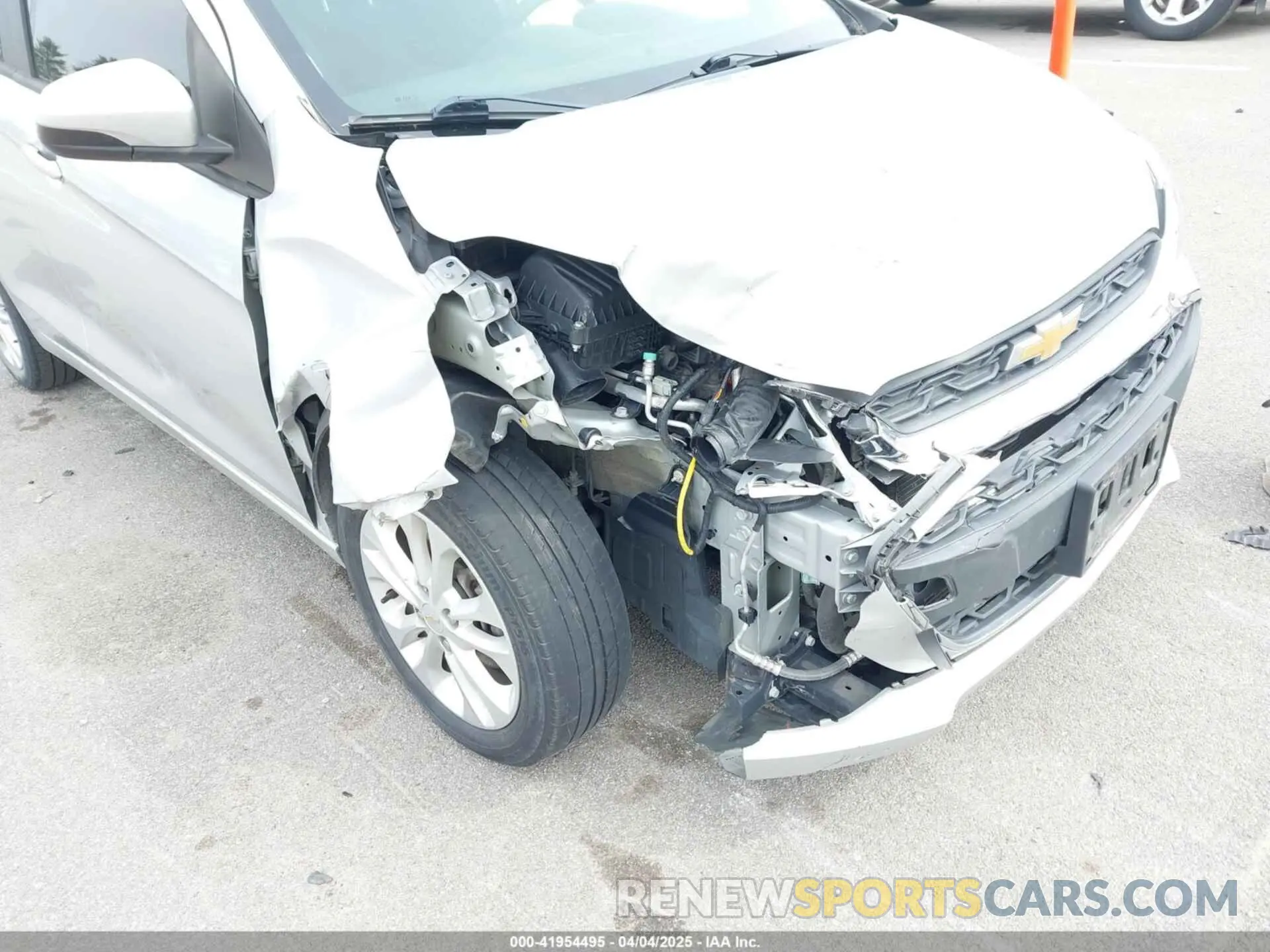 6 fotografías del automóvil dañado KL8CD6SA0KC724629 CHEVROLET SPARK 2019