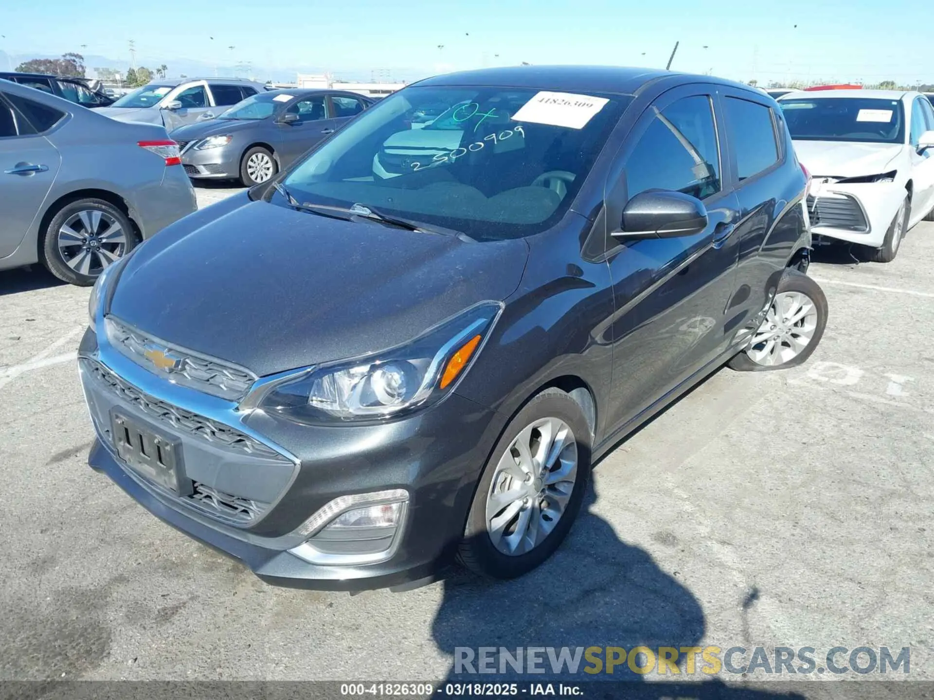 2 fotografías del automóvil dañado KL8CD6SA2KC818978 CHEVROLET SPARK 2019