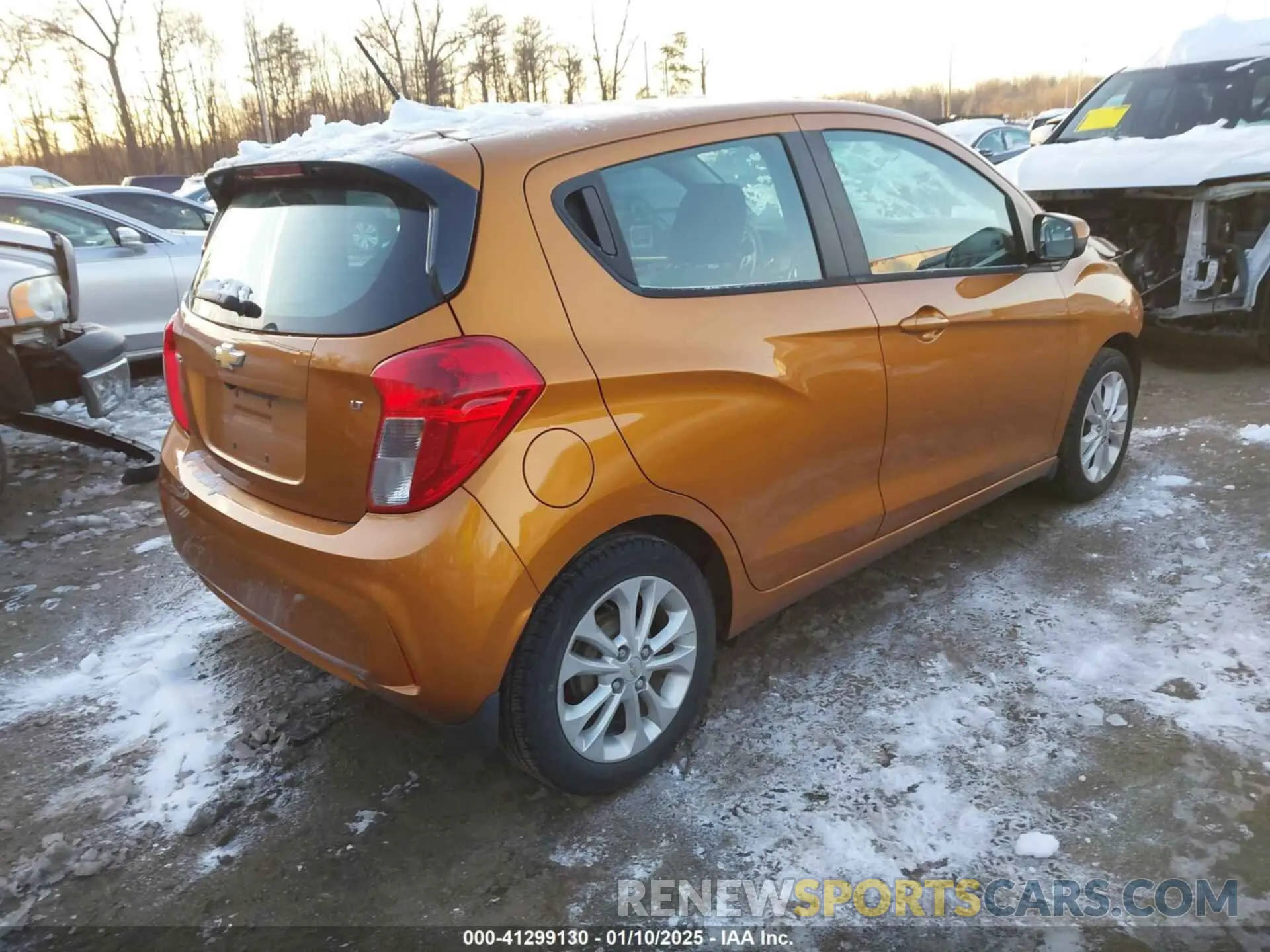 4 fotografías del automóvil dañado KL8CD6SA3KC710207 CHEVROLET SPARK 2019