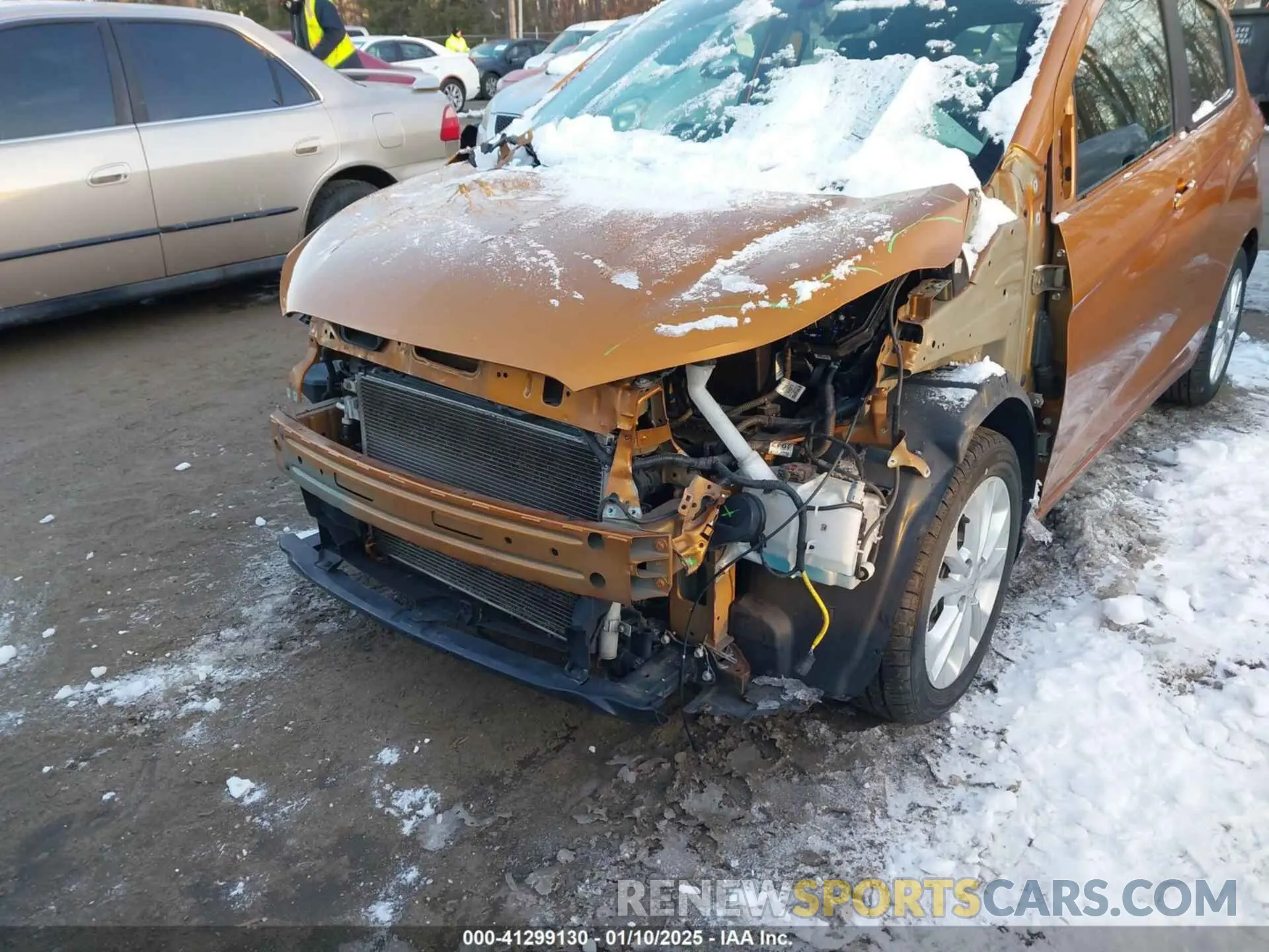 6 fotografías del automóvil dañado KL8CD6SA3KC710207 CHEVROLET SPARK 2019