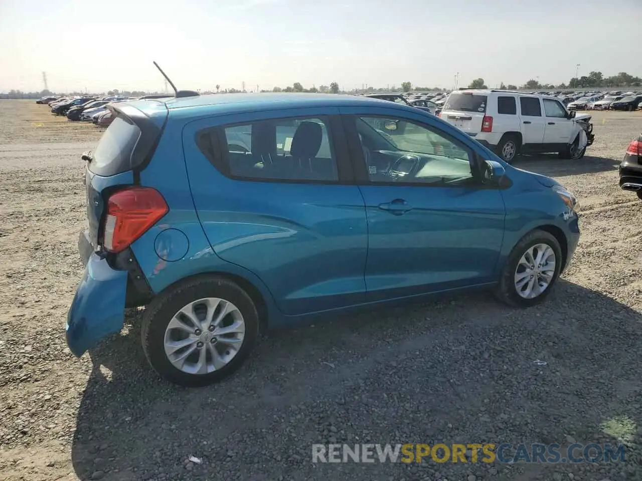 3 fotografías del automóvil dañado KL8CD6SA3KC729615 CHEVROLET SPARK 2019