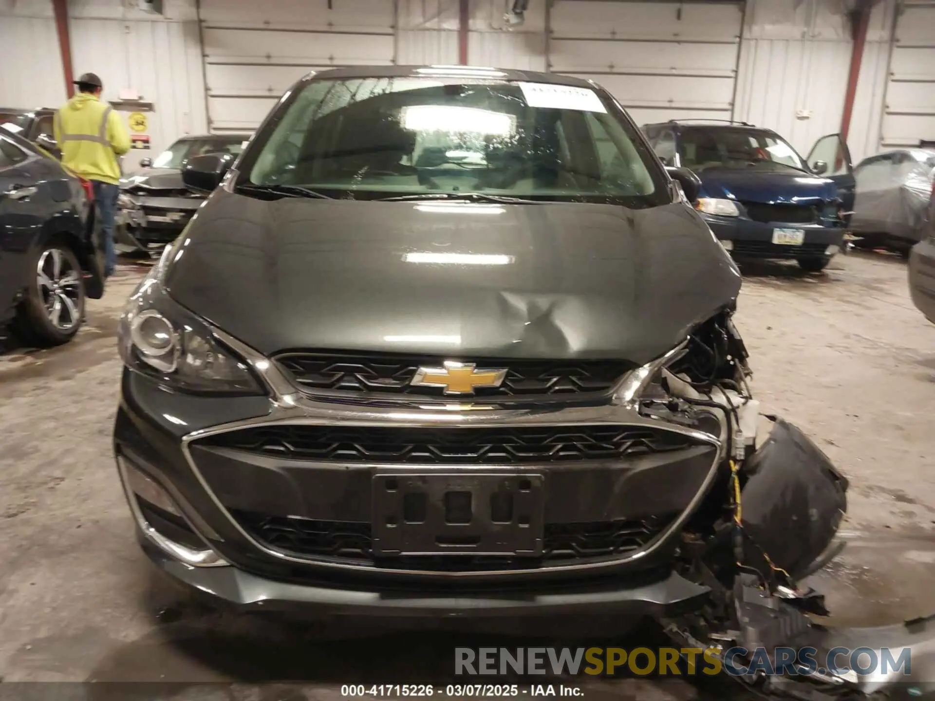 13 fotografías del automóvil dañado KL8CD6SA4KC703346 CHEVROLET SPARK 2019