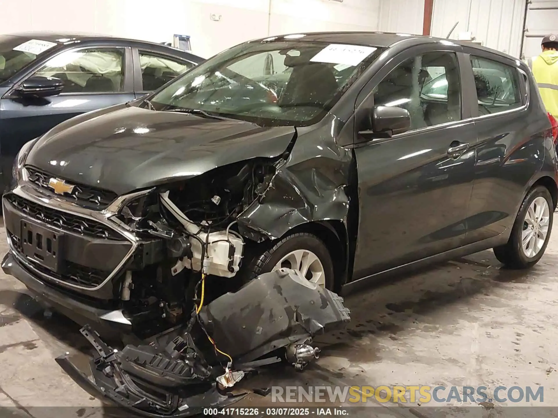 2 fotografías del automóvil dañado KL8CD6SA4KC703346 CHEVROLET SPARK 2019